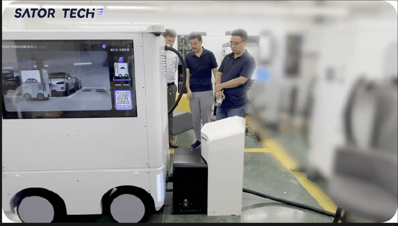 殼牌高層到訪始途科技：共探能源革新，見證移動儲充與空間服務機器人新勢能